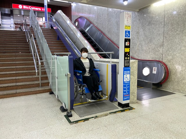 札幌駅地下道設置事例