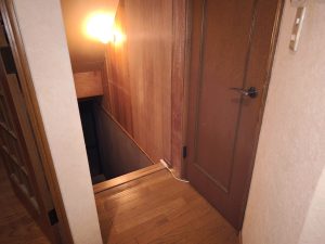 設置前の上階の様子
