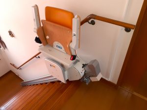エスコートスリムの部分設置
