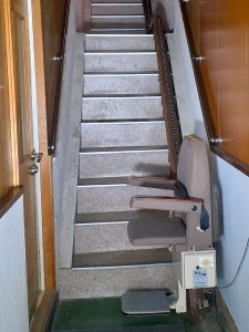 旧機種と縦曲げレール