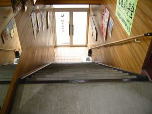 設置前・階段全体