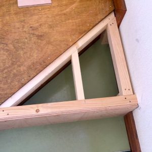 16段目の改修工事