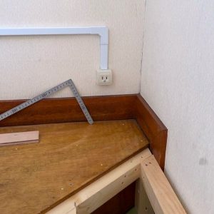 16段目の改修とコンセント増設