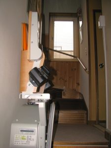 中二階収納位置