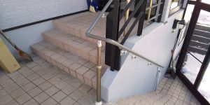 設置前の階段の様子