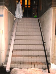 冬場の養生・本体・レールカバー