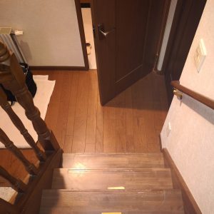 設置前１階扉の様子②