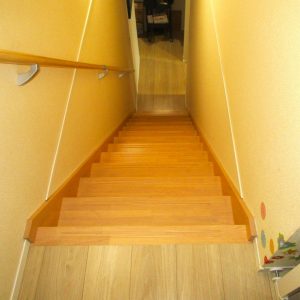 設置前・階段全体