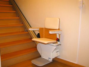 K様邸の階段昇降機の設置事例
