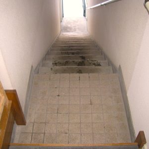 ２階設置前・乗降スペース