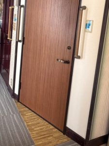 上階ドア閉め状況②