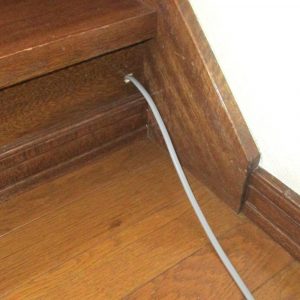 納戸コンセントから電源確保