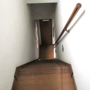 設置前・階段全体