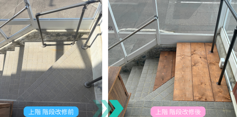 階段改修